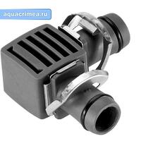 Соединитель L-образный 13 мм 1/2" (2 шт) GARDENA